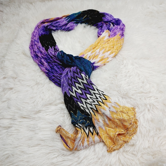 Missoni scarf multicolor. - Picture 2 of 8